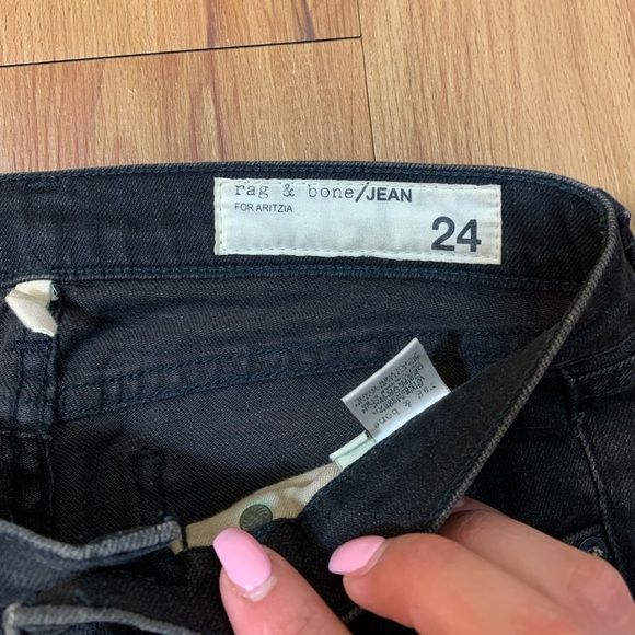 Rag & Bone For Aritzia Skinny Distressed Jeans - Picture 7 of 16
